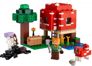LEGO Minecraft 21179 The Mushroom House