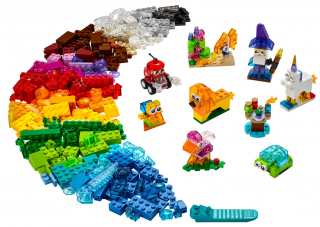 LEGO Classic 11013 Creative Transparent Bricks