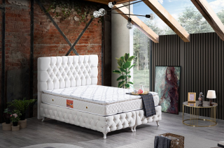 Setay Roma Real Pedli 90x190 Baza+Başlık+Yatak Seti