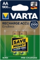 Varta Recharge Accu Endless AA 1900 mAh 2'li resim