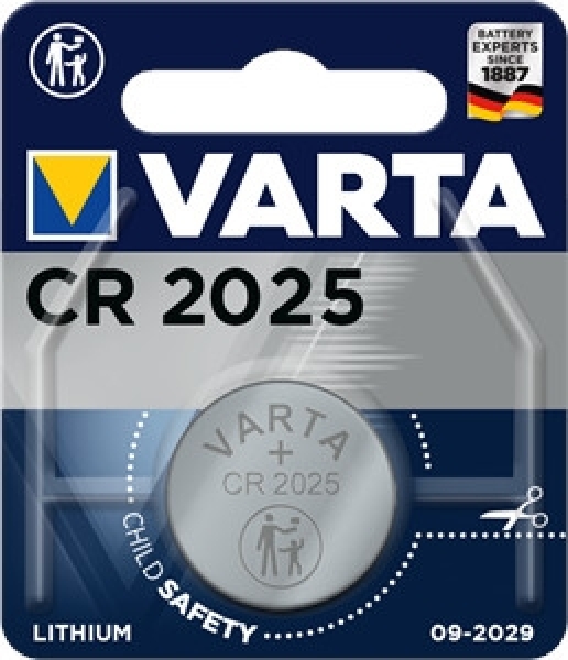 Varta CR2025 Düğme Pil