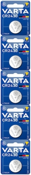 Varta CR2430 5'li Düğme Pil