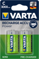 Varta Recharge Accu Power C 3000 mAh 2'li resim