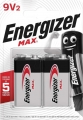 Energizer Max 9V 2'li resim