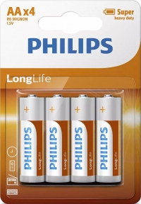 Philips LongLife AA 4'lü resim