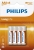 Philips LongLife AAA 4'lü İnce Kalem Pil