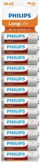 Philips LongLife AA 12'li Kalem Pil