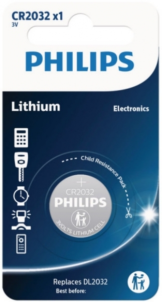 Philips CR2032 Düğme Pil