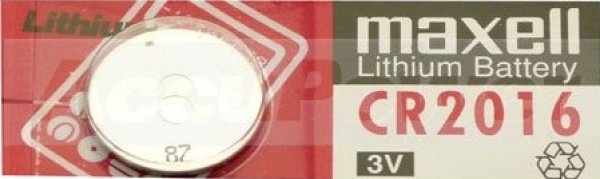 Maxell CR2016 Düğme Pil