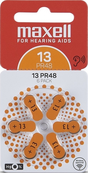 Maxell 13 6'lı Düğme Pil