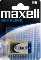 Maxell Alkaline 6LR61 9 Volt Blister resim