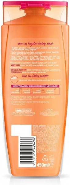 Loreal Dream Long Onarıcı Bakım 450 ml Şampuan