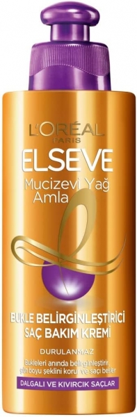 Loreal Elseve Mucizevi Amla Yağı Bukle Belirginleştirici 150 ml Saç Kremi