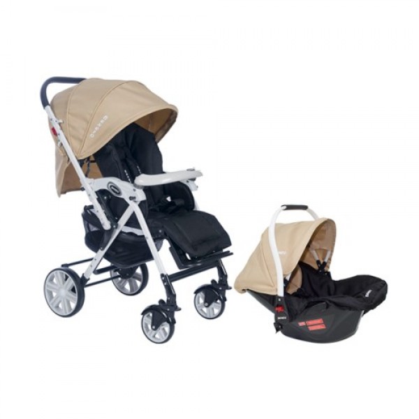 Beneto BT-2090T White Travel Sistem Bebek Arabası