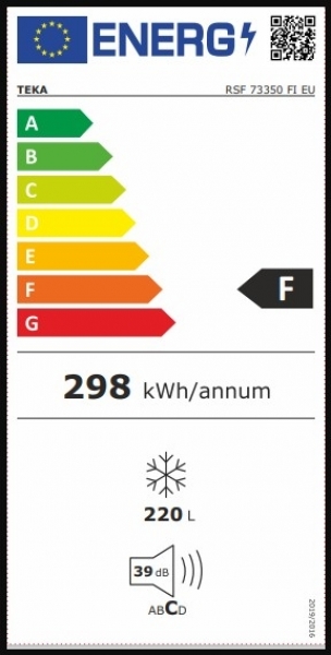 Teka RSF 73350 FI Derin Dondurucu
