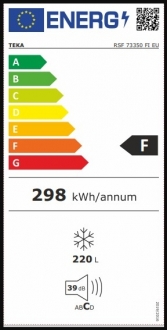 Teka RSF 73350 FI Derin Dondurucu
