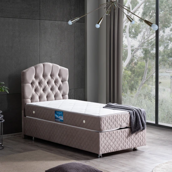 Setay Zümrüt Orthosoft 100x200 Baza+Başlık+Yatak Seti
