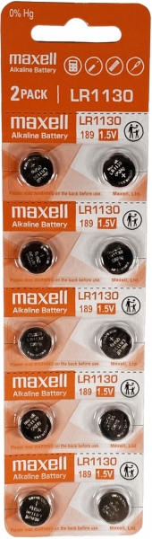 Maxell 189 LR54 10'lu Düğme Pil