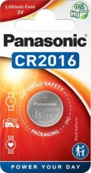 Panasonic CR2016 Düğme Pil