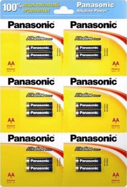 Panasonic Alkaline Power AA 12'li Kalem Pil