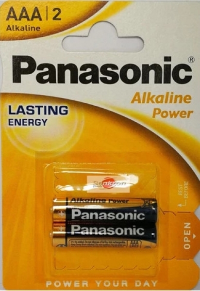 Panasonic Alkaline Power AAA 2'li İnce Kalem Pil