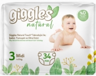 Giggles Natural 3 Beden 34 Adet resim