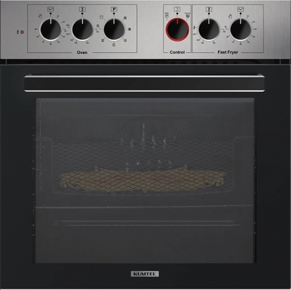 Kumtel Fastfryer Inox B66-MFRY3(MT) Ankastre Fırın