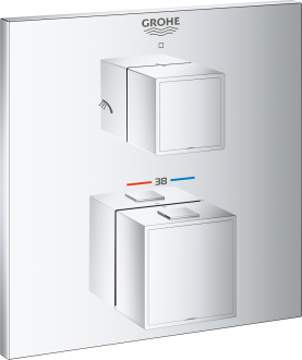 Grohe Grohtherm Cube 24154000 Banyo Bataryası