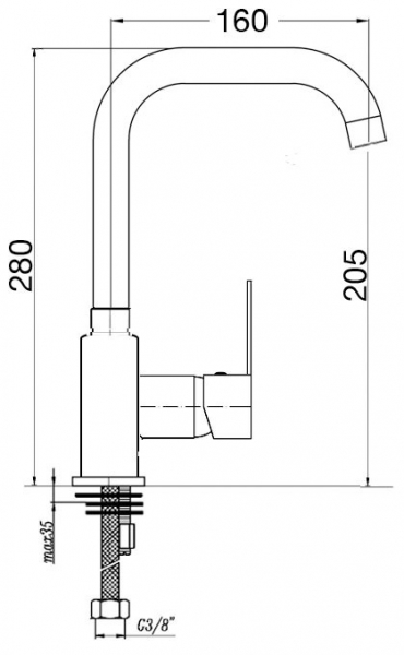 Penta Agena P903 Lavabo Bataryası