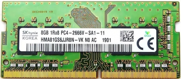 SK Hynix HMA81GS6JJR8N-VK 8 GB 2666 MT