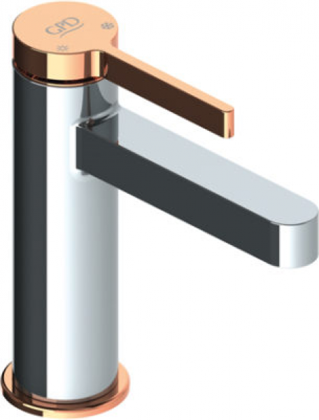 GPD Gildo MLB165-K-R Lavabo Bataryası (Krom / Rose Gold)
