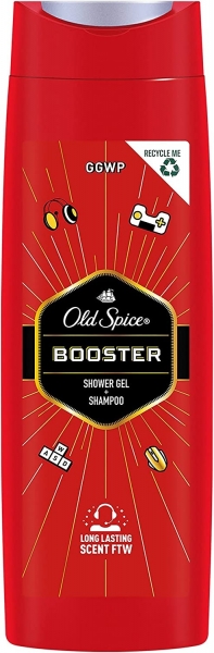 Old Spice Booster 400 ml Şampuan