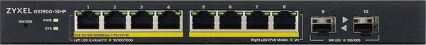 Zyxel GS1900-10HP Yönetilebilir Switch
