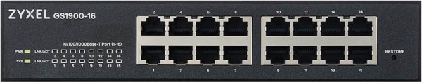 Zyxel GS1900-16 Yönetilebilir Switch
