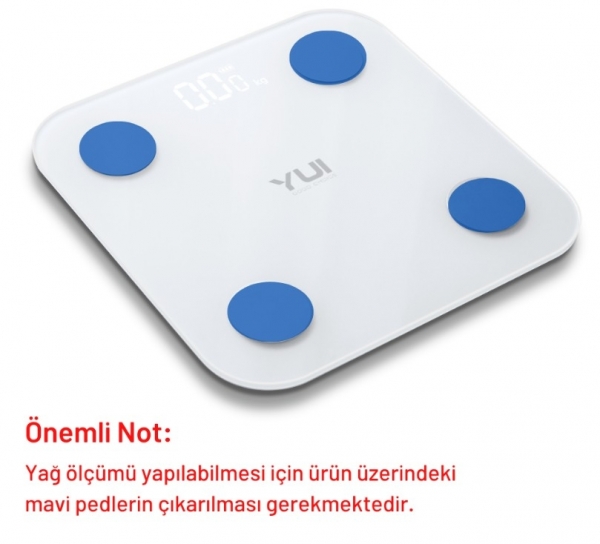 Yui KB12 Dijital Banyo Tartısı