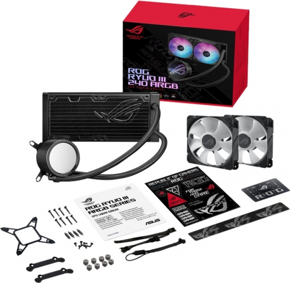 Asus ROG Ryuo III 240 İşlemci Soğutucu (2 adet)