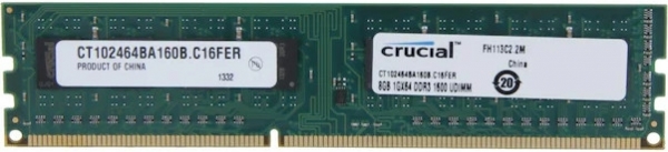 Crucial CT102464BA160B 8 GB 1600 MT
