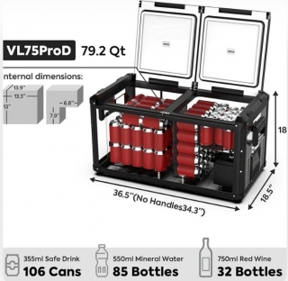 Iceco VL75PROD Oto Buzdolabı