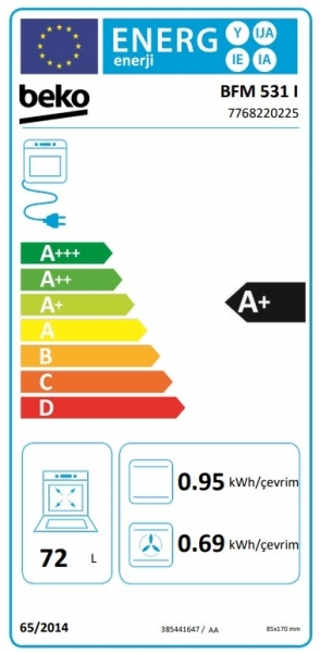 Beko BFM 531 I Ankastre Fırın