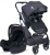4 Baby Smart Plus Siyah Şase AB911 Travel Sistem Bebek Arabası