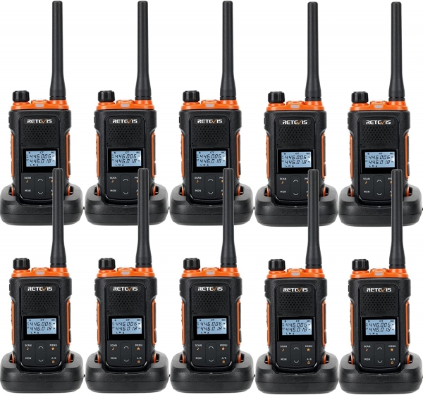 Retevis RB627B/V 10'lu Telsiz (10 Telsiz)