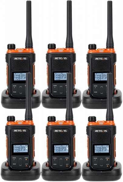 Retevis RB627B/V 6'lı Telsiz (6 Telsiz)