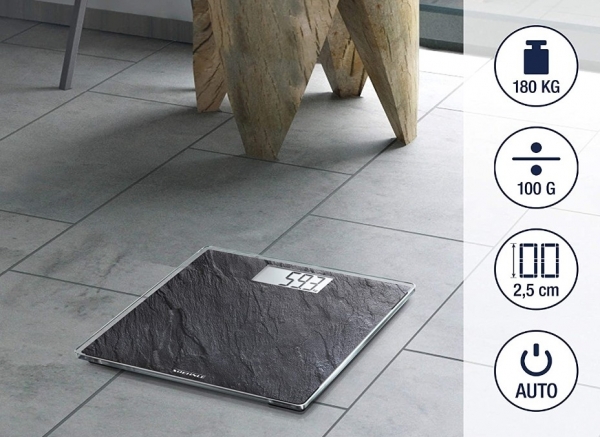 Soehnle Style Sense Compact 300 Slate 63881 Dijital Banyo Tartısı