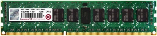 Transcend TS1GKR72V6H 8 GB 1600 MT