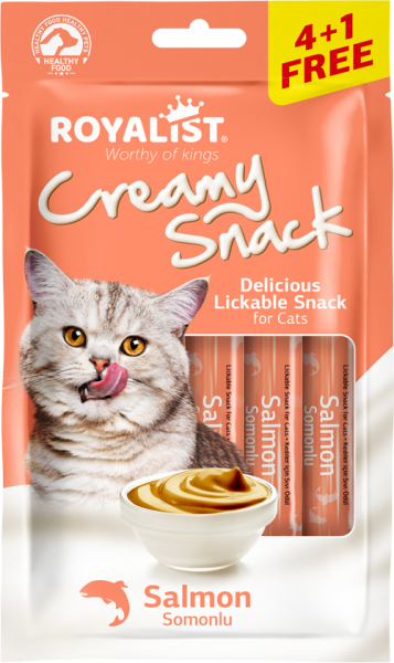 Royalist Creamy Snack Somonlu 15 gr Kedi Maması