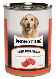 Pronature Sığır Etli Parça Etli Yetişkin 400 gr Köpek Maması