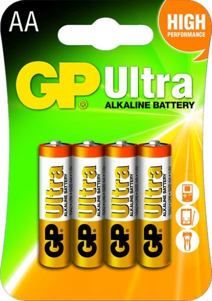 GP Ultra AA 4'lü Kalem Pil
