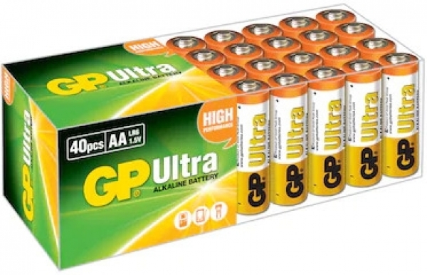 GP Ultra AA 40'lı Kalem Pil