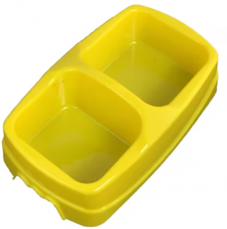 Miapet İkili Plastik 2'li Mama ve Su Kabı