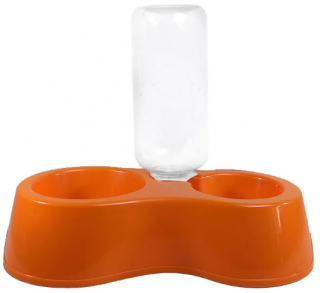 Miapet Hazneli Plastik Mama ve Su Kabı